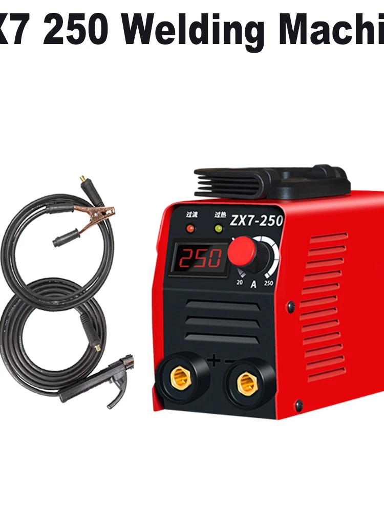 Machine 250A MMA Arc Welder Fully Automatic Electric Welding 110V Or 220V Household Portable Inverter Equipment