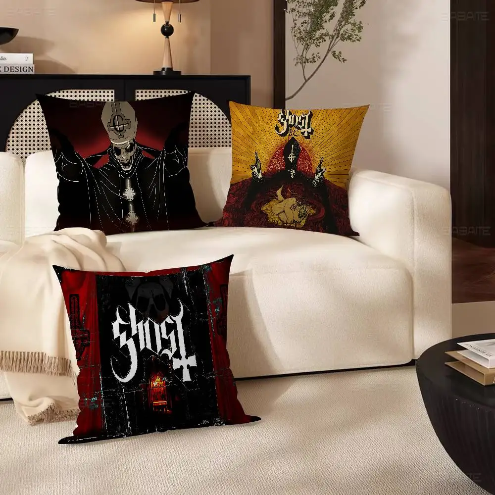 Ghost Band Kissen Geschenk Home Office Dekoration Schlafzimmer Sofa Auto Kissenbezug Fall 45x45