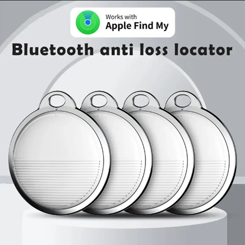 Smart Key Finder Locator GPS Tracking Device Bluetooth Anti-Lost Tag Alarm Reminder Work With Apple Find My For Pets