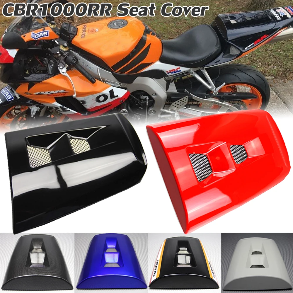 

Motorcycle Carbon Fiber Rear Pillion Solo Seat Cover Cowl Fairing For Honda CBR1000RR 2004 2005 2006 2007 CBR1000 RR Accessories