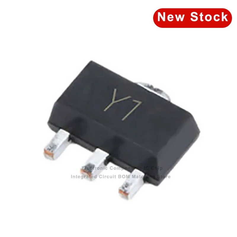 100 יח'\חבילה ss8050 y1 sot89 pxt8050 1.5a/25v npn ss8550 y2 sot-89 pxt8550 pnp smd חדש ומקורי ic