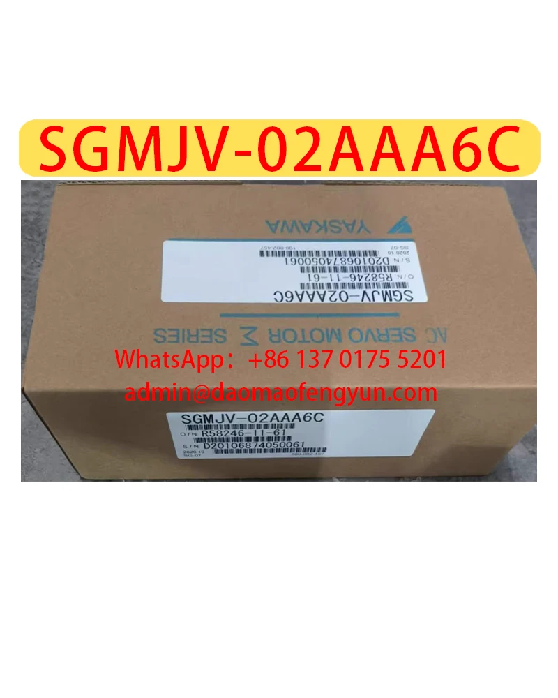 

SGMJV-02AAA6C Brand New Servo Motor Original Genuine，Fast shipping