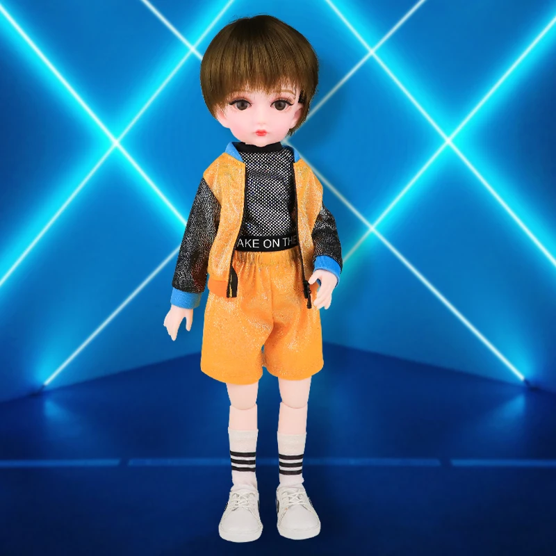 New Street Dance Boys 30cm Bjd Doll 23 Moveable Joints 1/6 bjd DIY Handmade Dolls Kids Toy Girls Doll Toy Giftanime Doll