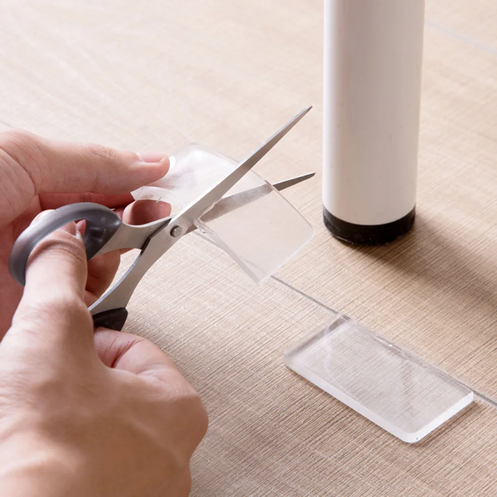 

12Pcs Non-Slip Transparent Self Adhesive Furniture Pads Protective Mats Chair Table Feet Floor Protectors Scratch Proof
