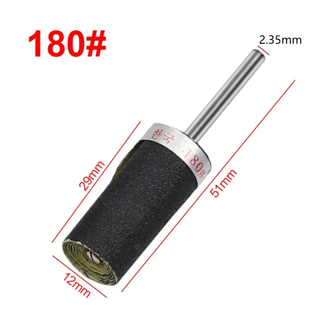 Sandpaper Polishing Head P180 P2000 for Use with Power Tools and Die Grinders for Fine Metal and Wood For Finishing