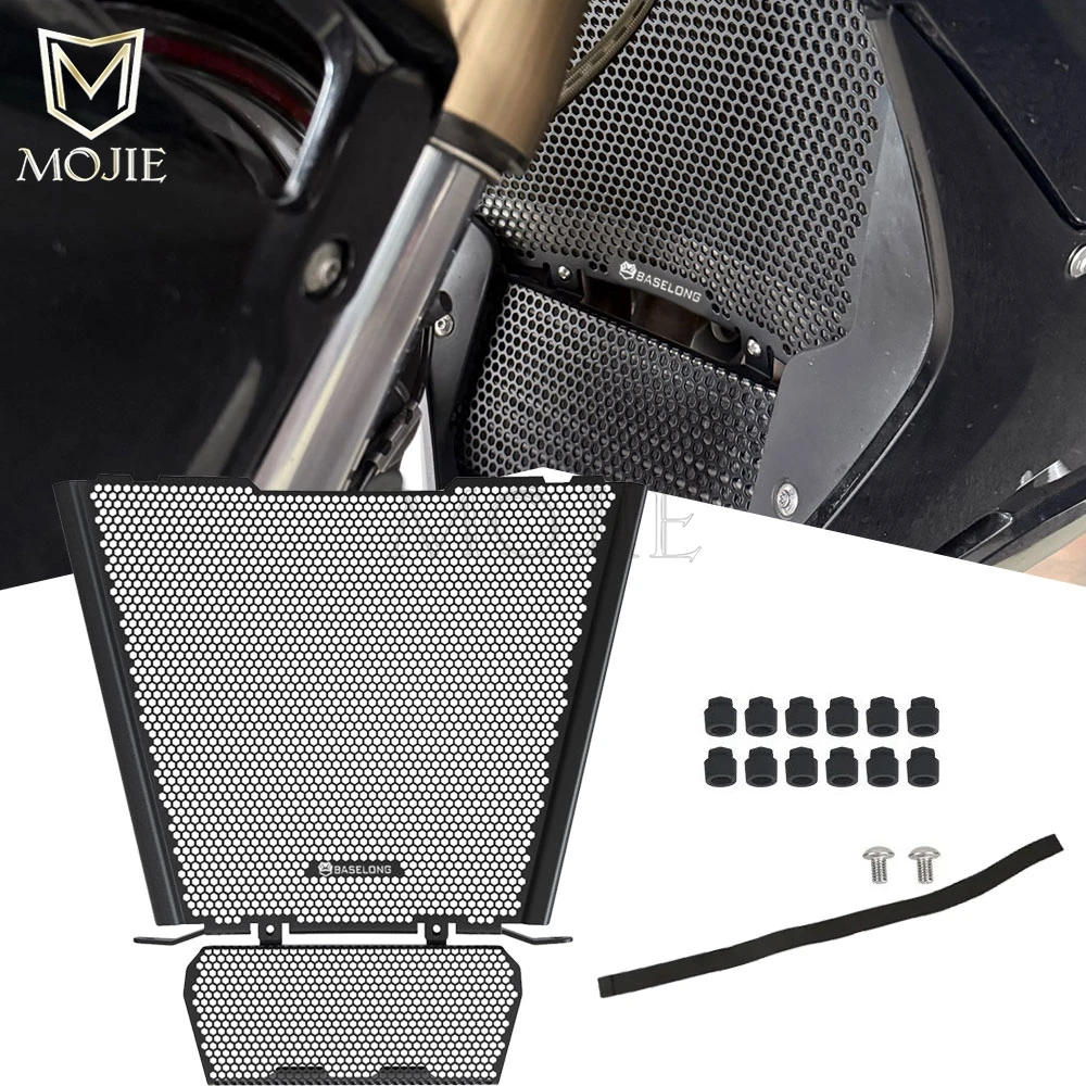 

ДЛЯ BMW S1000XR S1000 XR 2020 2021 2022 2023 2024 S1000 M1000XR 2024 2025 Защитная крышка решетки радиатора Защитная крышка масляного радиатора