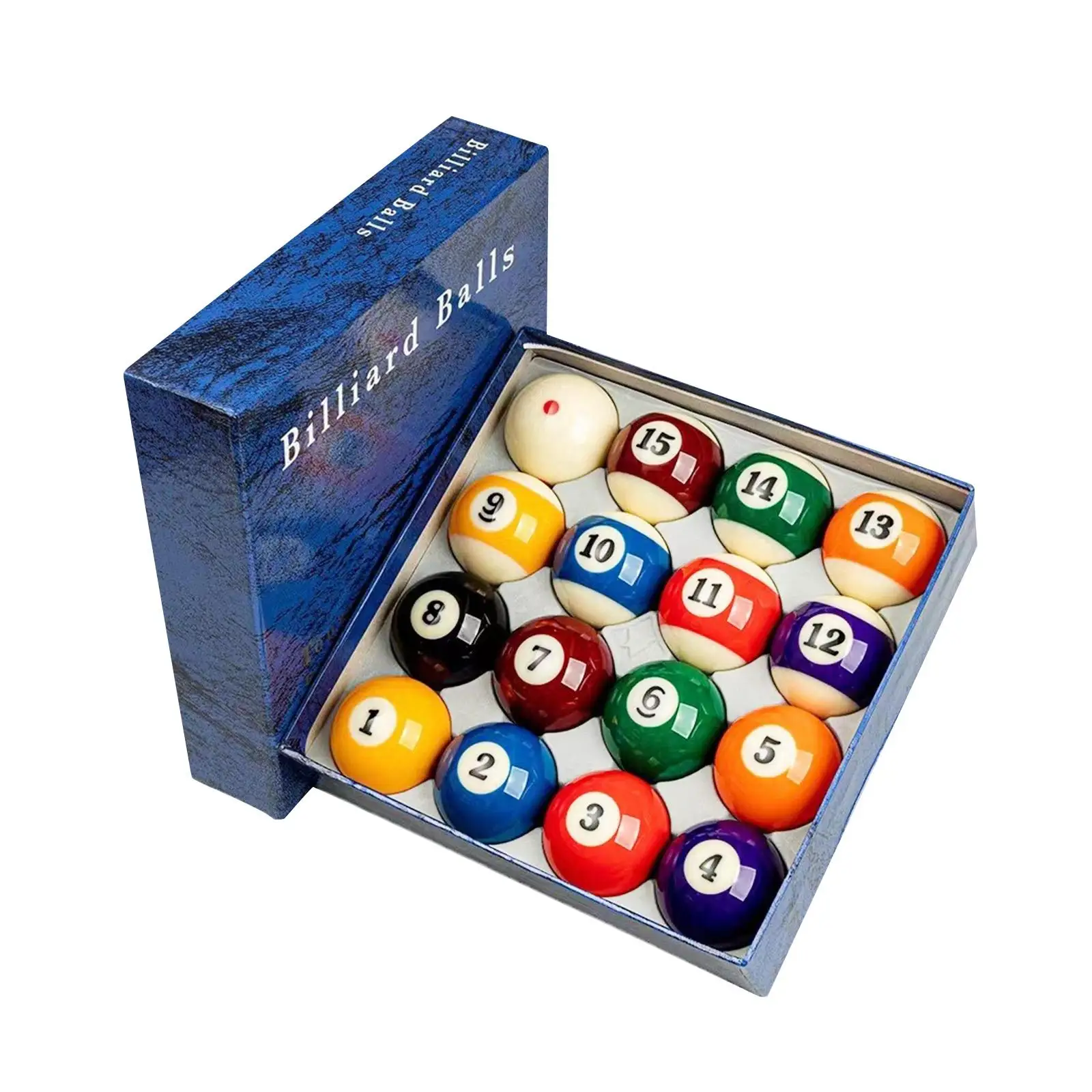 16Pcs Pool Table Balls Professional Billiard Balls for Bars Game Rooms Clubs