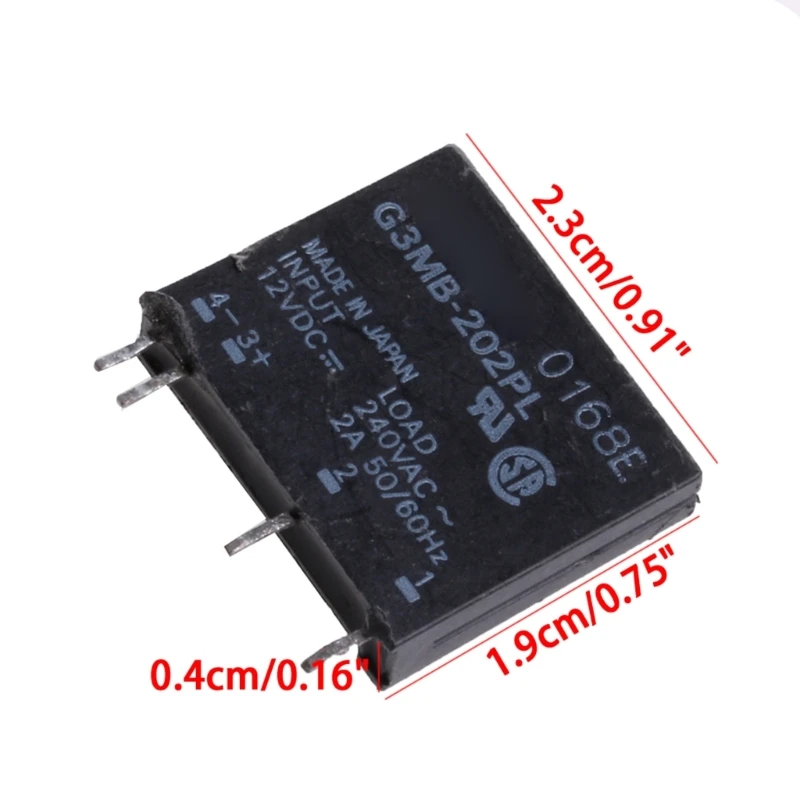 ソリッドステートリレー G3MB-202PL DC-AC SSR 入力 12V 出力 240V 2A