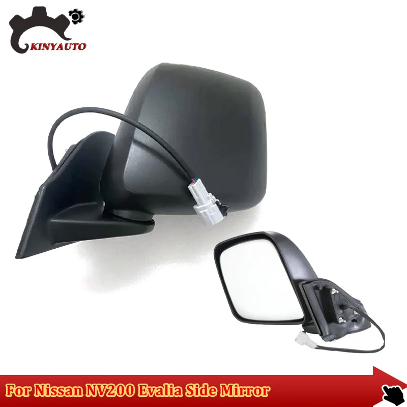 For Nissan NV200 Evalia Side Mirror External Mirror Rearview Mirror Assembly INCL Lens Turn Signal Shell Lower Shell Frame Cover