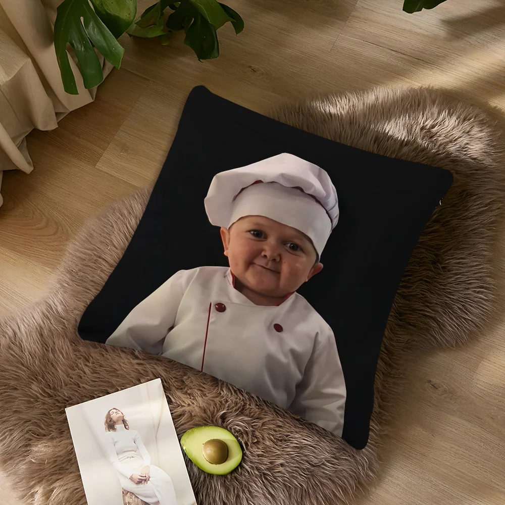 Picture 3: Funny Hasbulla Magomedov Pillow Case Sofa Living Room Bedroom Headboard Backrest Cushion Square Cushion Nap Time