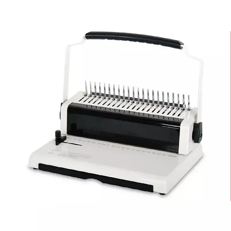 A4 Rectangle Punching, Picture Album Notebook Comb Punching Binding Machine