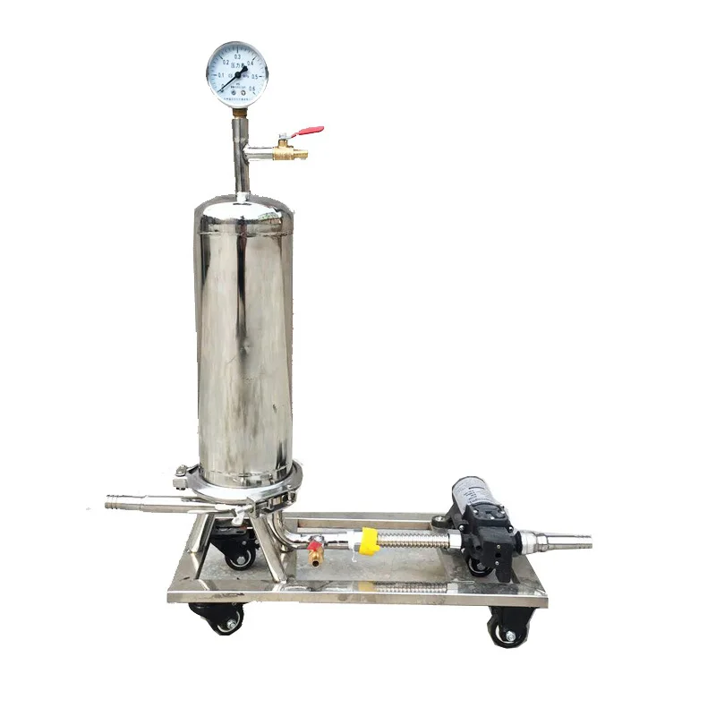 Small Household Commercial Use with Odor & Impurity Removal Stainless Steel Brewing Equipment Liquor Filter Aging Machine