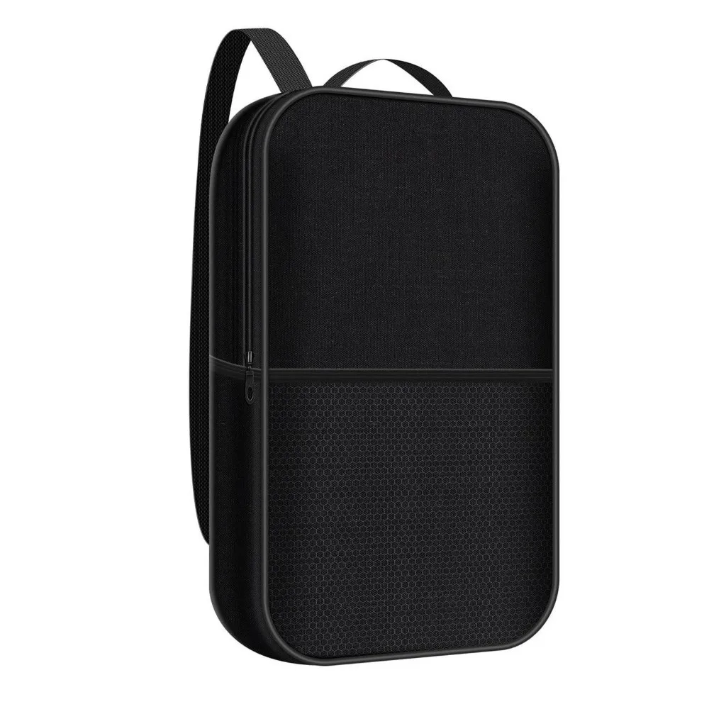 Portable Pickle Racket Bag Backpack Large Capacity Pickleball Paddle Bag Solid Color Professional Racket Organizer Outdoor