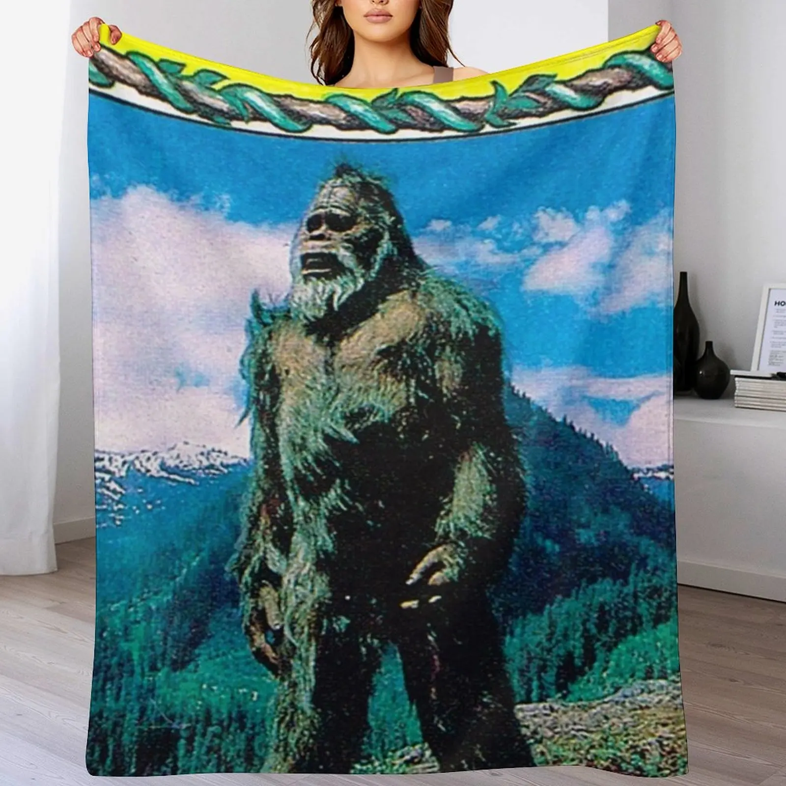 

Call of the Wild - Harry and the Hendersons Throw Blanket Beautifuls Hairy Blankets For Sofas manga Blankets
