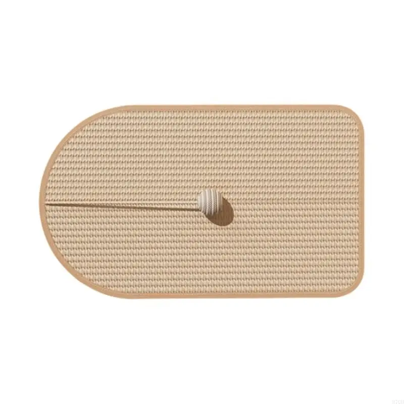 97QD Cats Sisal Tablero rasguño Pegatina pared Sofá Guardia Anti argumento Mat molienda para accesorios actividad