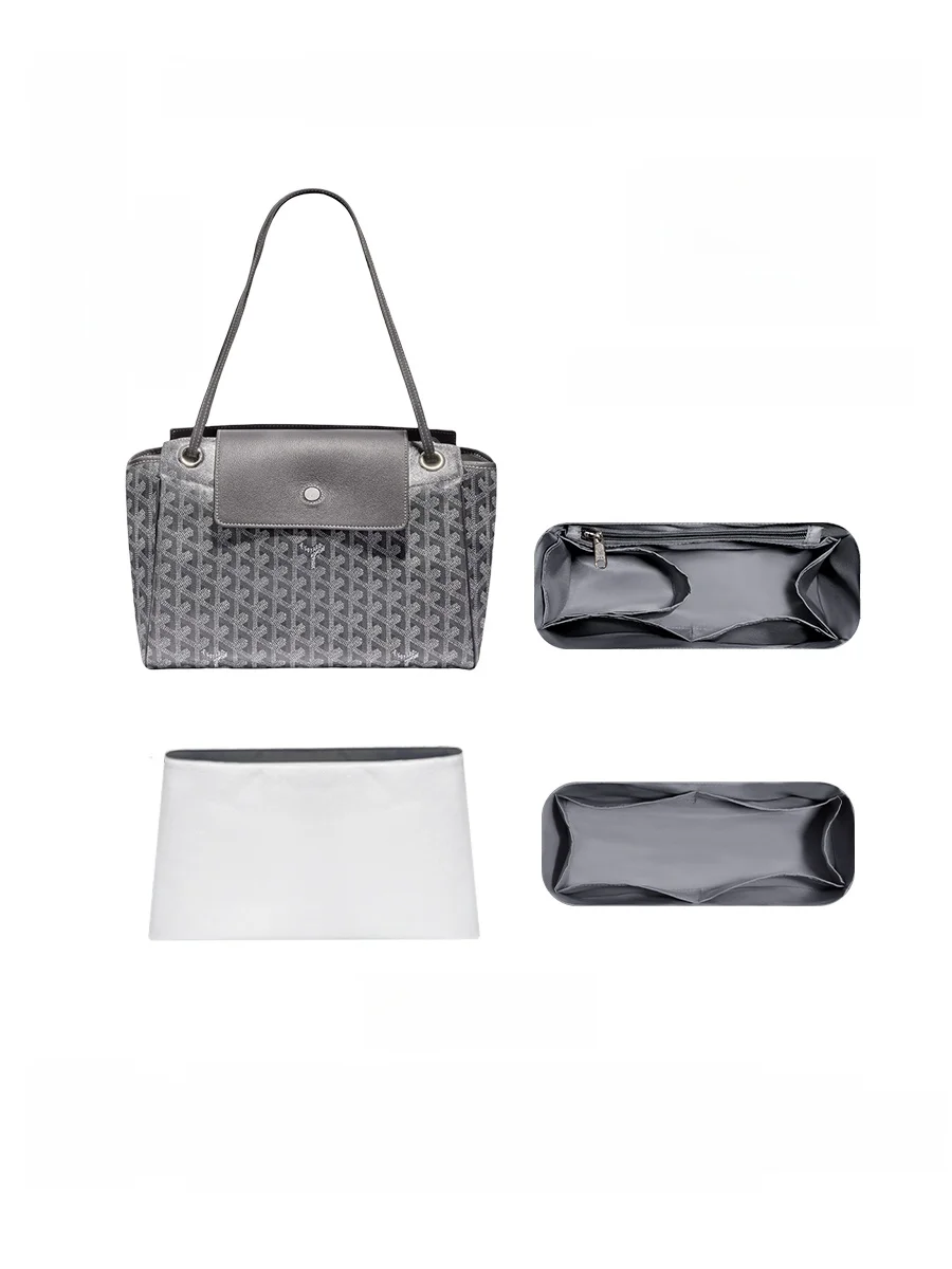 

Легкая водонепроницаемая внутренняя сумка Goyas Dog Tooth из бумаги DuPont для сумок-тоут и органайзеров для домашнего хранения