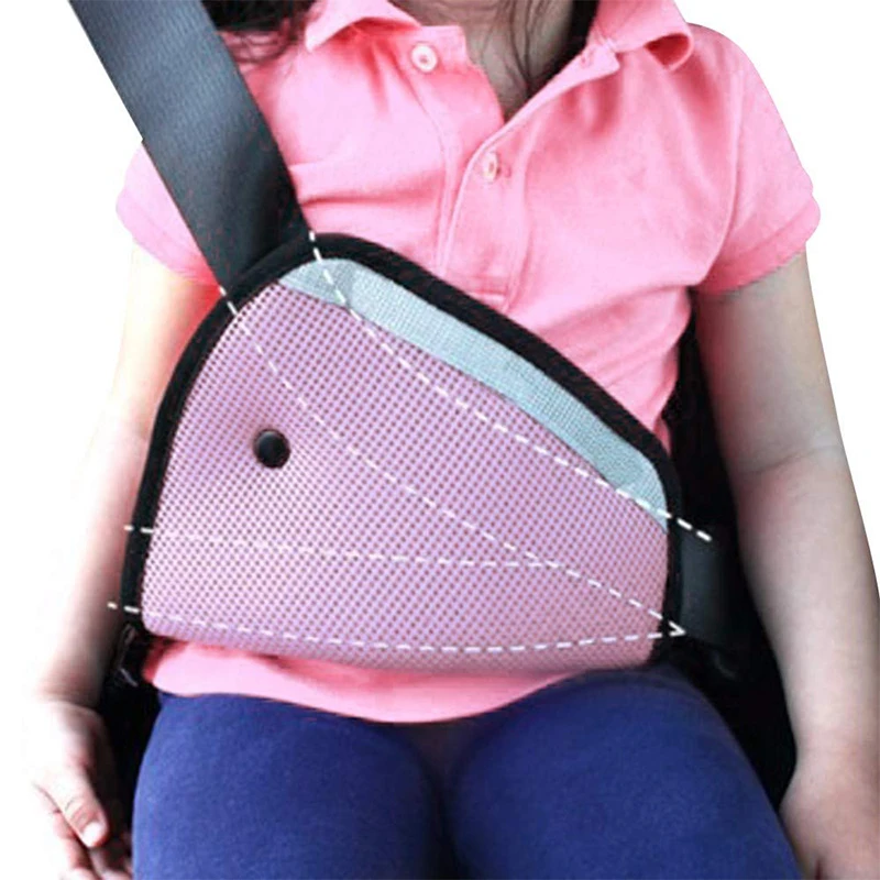 

Universal Car mesh safety belt Triangular Fixator for automobile Child Safety Accessories Auto Interior Decoration Accessories