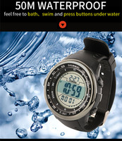 Sport Electronic Men Watch Waterproof 50M Swimming Diving Student Digital Watches LED Shockproof Luminous Stainless Steel Clock