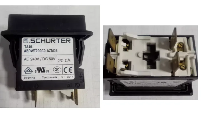 

TA45-ABDWT200C0-AZM03 4 foot circuit breaker switch 20A ｛No.22warehouse Spot｝ Brand new and original 1PCS