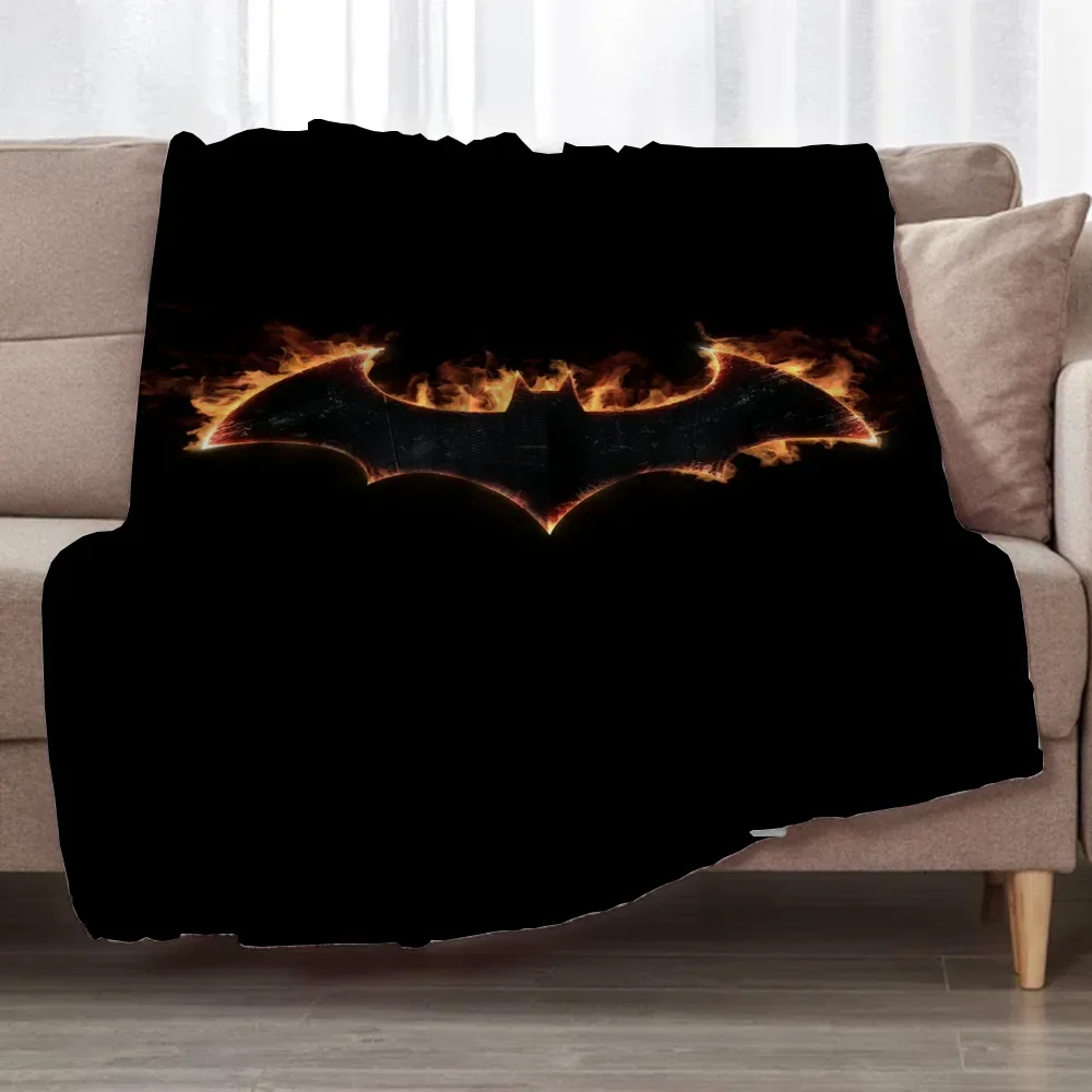 Nap Blanket Batmans Cobija Sofa Blankets & Throws Fluffy Soft Blankets for Bed Plaid Halloween Home and Decoration Bedspread the