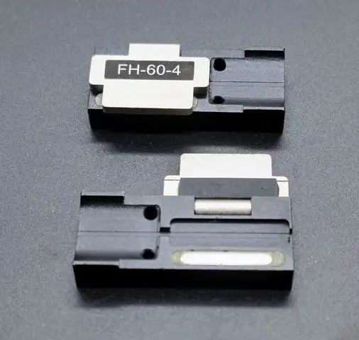 Fiber Holder FH-60-4 For Fujikura Fiber Fusion Splicer  FSM-11R FSM-17R FSM-50R FSM-60R FSM-70R FSM-88R  For 4 Core Ribbon Clamp