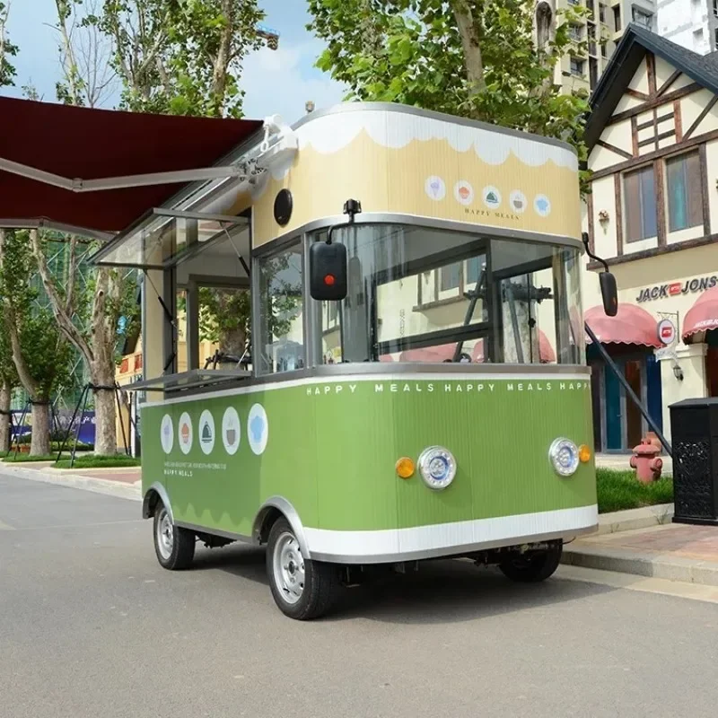 Popular and High Efficiency Mobile Food Vending Van for Sale