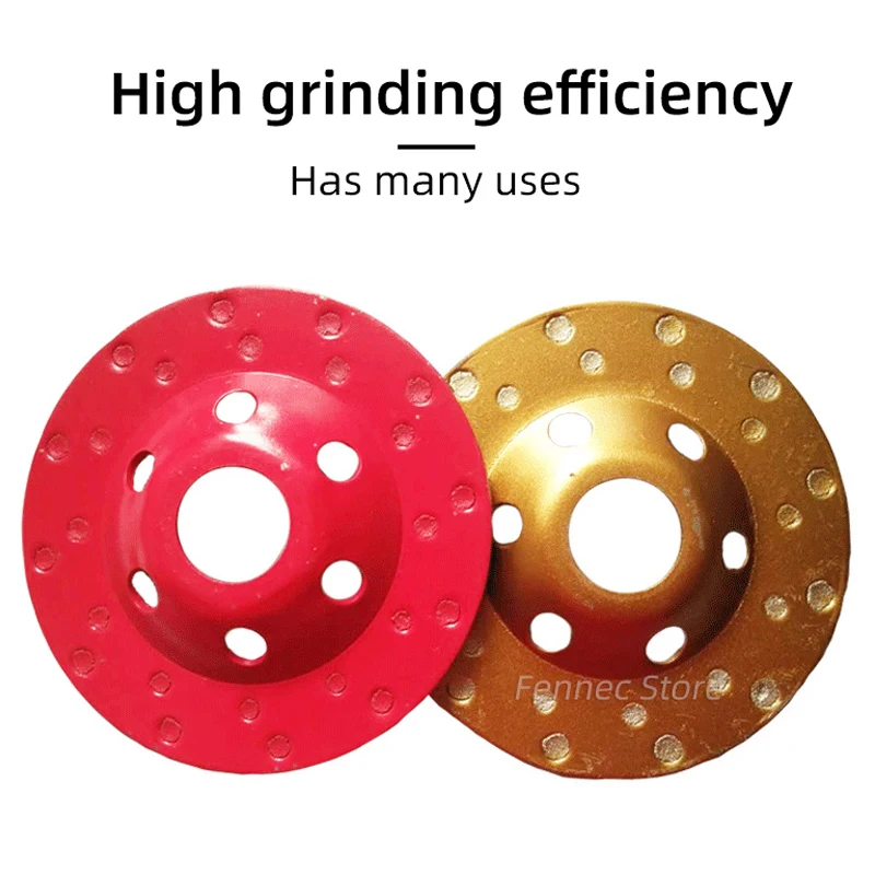 Diamond Grinding Wheels Heavy Duty Turbo Row Diamond Cup Grinding Wheel Angle Grinder Disc for Granite Marble Masonry Concrete