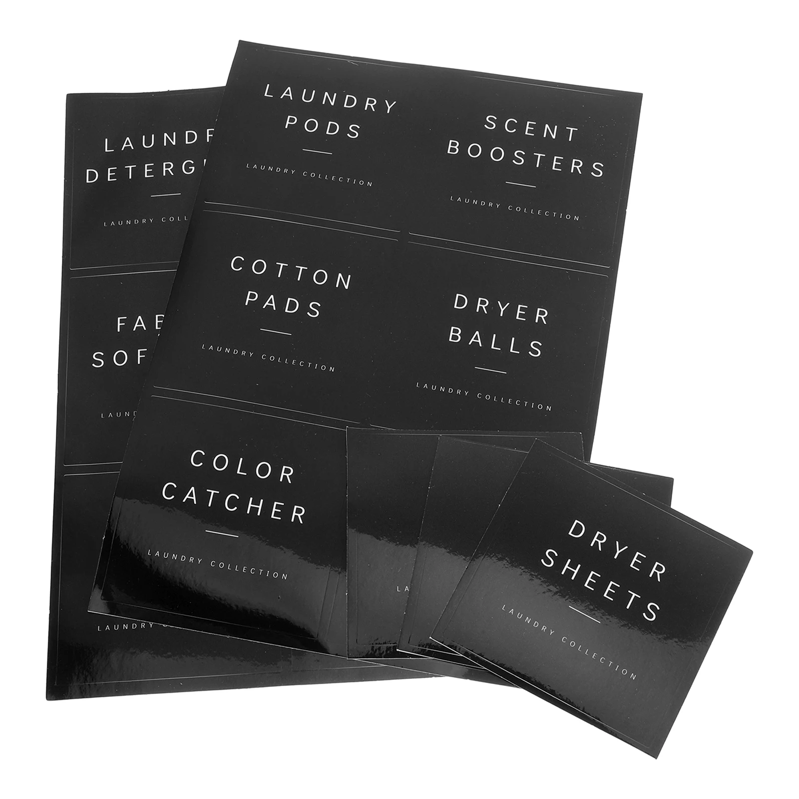 

Laundry Room Stickers Cleaning Labels for Spray Bottles Hand Soap Dish Bathroom Organizing Detergent Travel