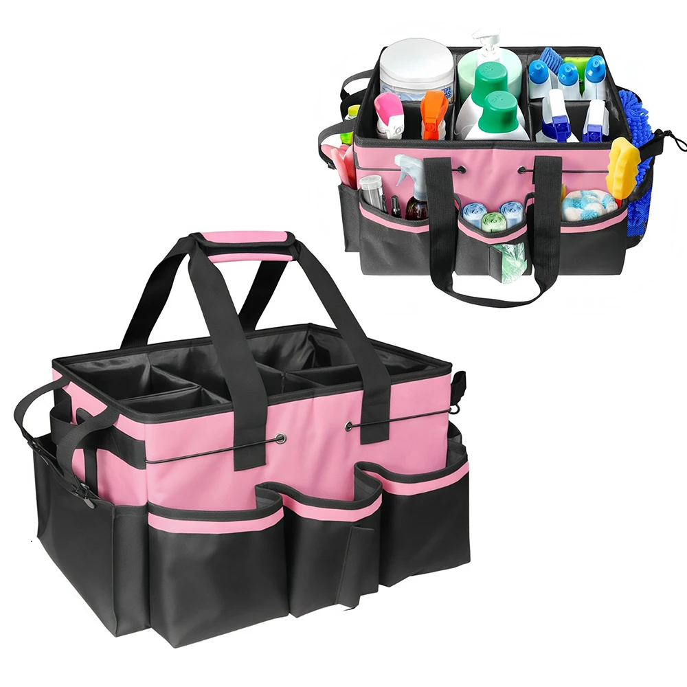 

Multifunctional Tool Bag Cleaning Tools Storage Bag Waterproof and Wear-Resistant Large Capacity Oxford Cloth Storage Bags