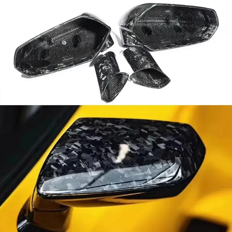 For Lamborghini Aventador LP700 LP720 LP750 700 720 Shells Rearview Cap Dry Carbon fiber rear view mirror case cover body kit