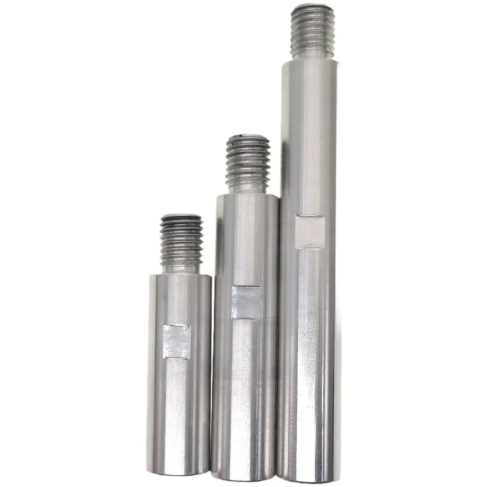 3 Piece For M14 Threaded Extension Rod Set Aluminum Alloy For Angle Grinder Polisher Flexible Reach Tool Accessories