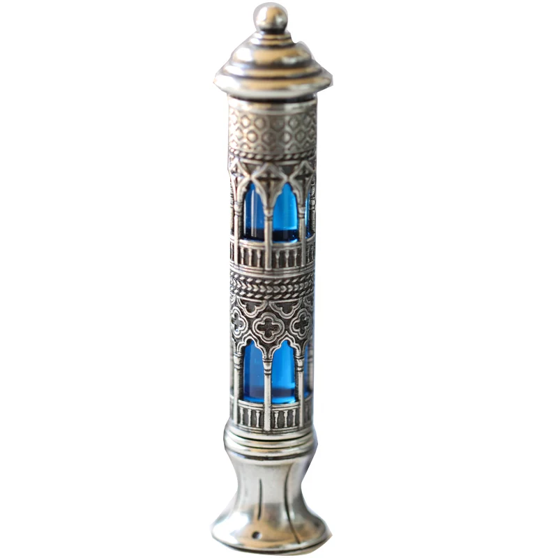 European classical Bortoletti handmade Venice glazed copper fire lacquer handle seal gift box