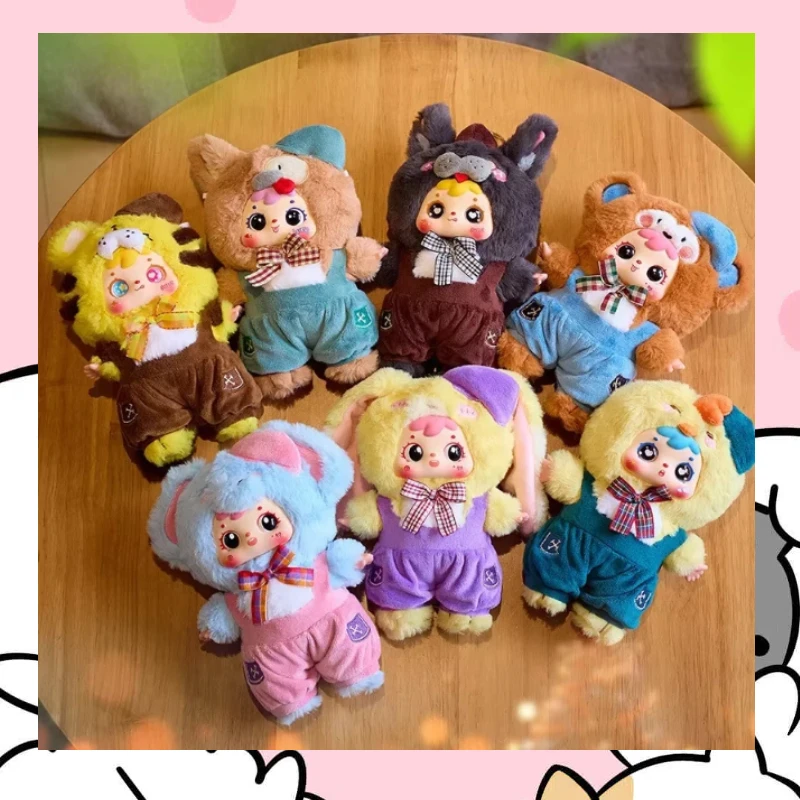 Kreskówkowy Samuel Kawiarnia Seria Miś Pluszowa Figurka Niespodzianka Oryginalna Urocza Lalka Zawieszka do Plecaka Dekoracja Prezent dla Pary