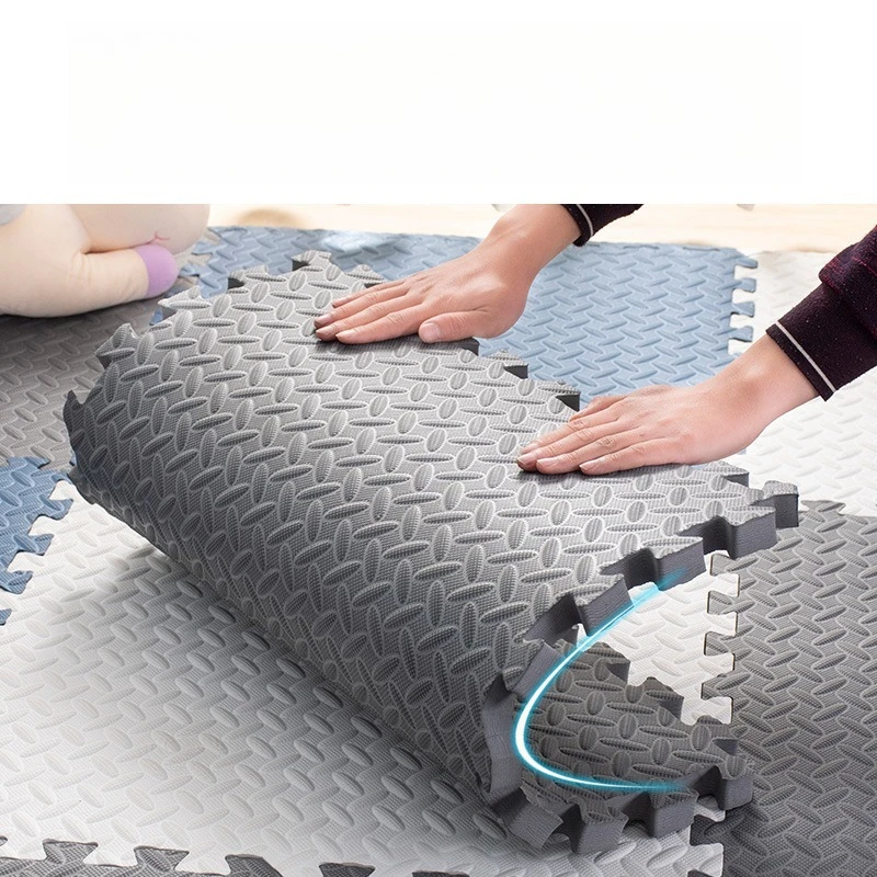 Puzzle Fitness Mat EVA Interlocking Foam Floor Tiles Sports Protection Yoga Home Gym Equipment Mat Non-Slip Floor Mat for Kids