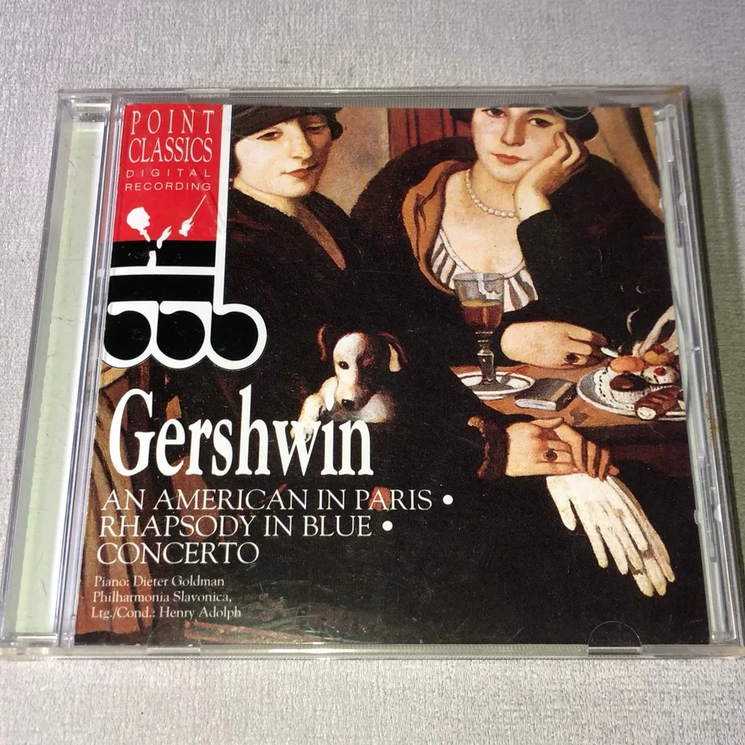 CD de Música de Dieter Goldman, Gershwin: Un Hombre en París, Rapsodia en Azul, Álbum de Conciertos, Música, Discos, Bandas Sonoras, Caja de Regalo