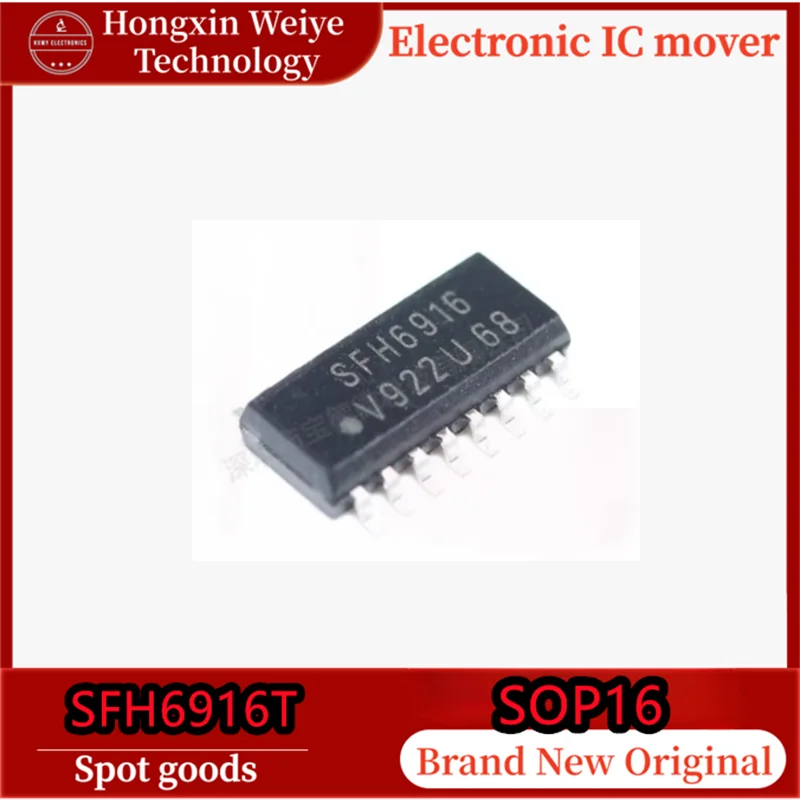

(10/100 pieces) SFH6916T SFH6916 Optocoupler Isolator Opto-output SMD SOP16 Brand New Original Fast Shipping