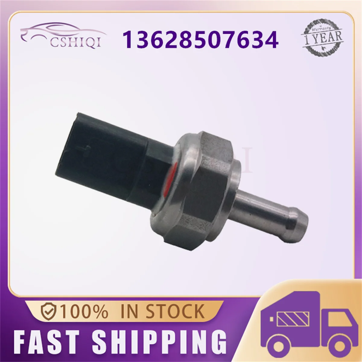 Capteur de pression des gaz d'échappement, pour BMW F25 X3 F20 F21 E90 E91 F30 F31 F10, 13628507634 8507634 13628507790 499000-8370 8514476