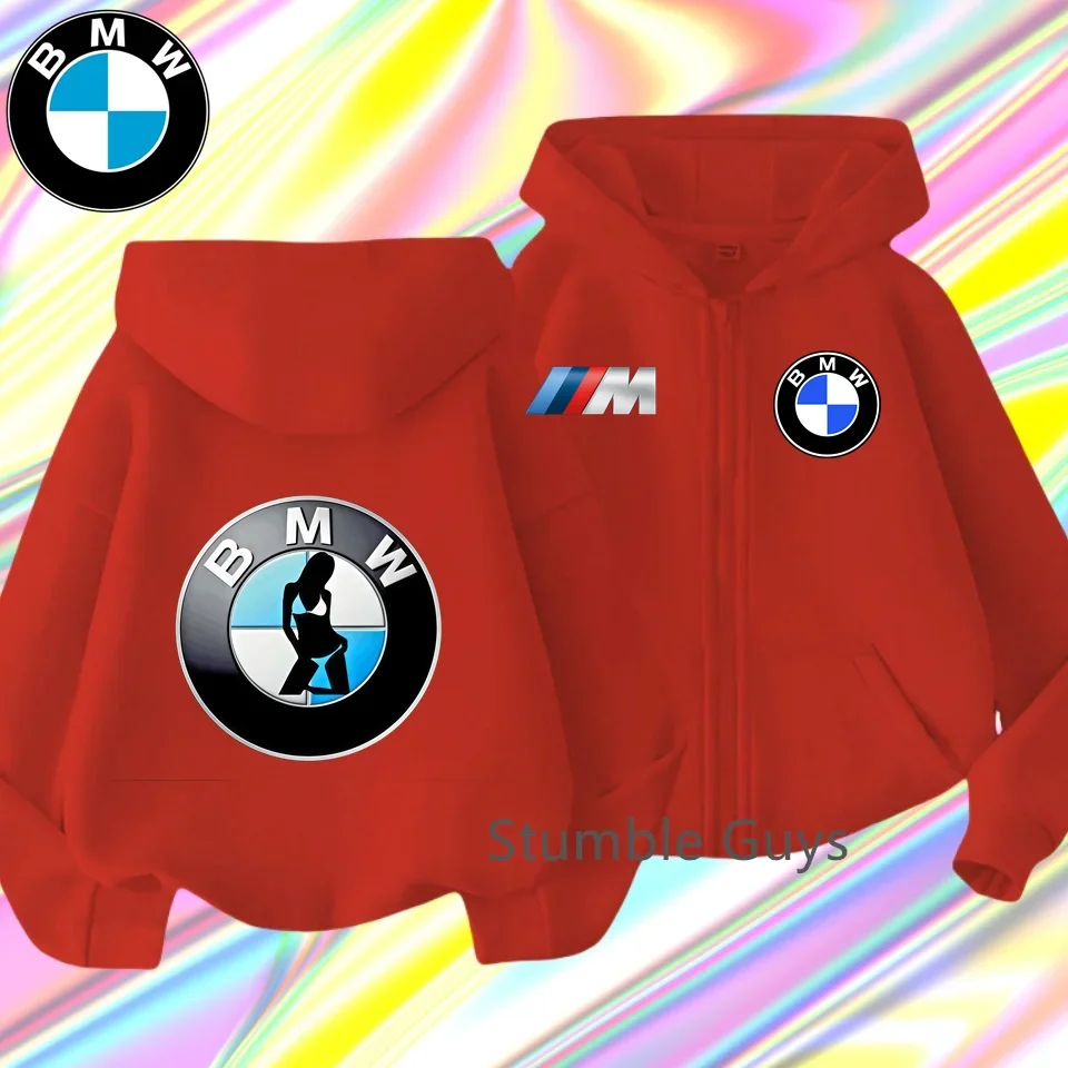 

BMW Kids Zipper Hoodie Autumn Clothes Winter Boys Girls Warm Casual Sweatshirt Sport Casual Coat​