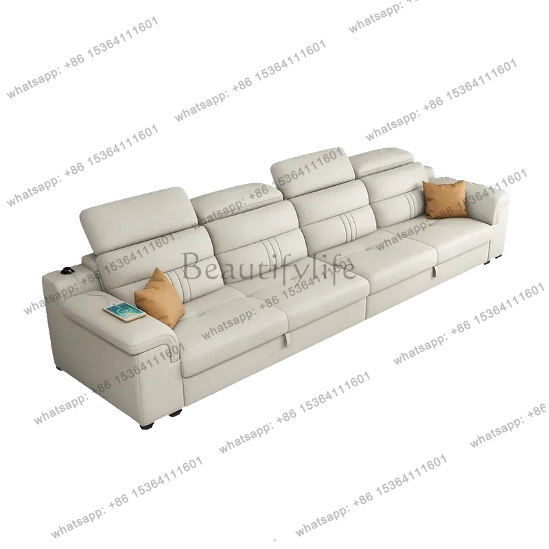 PG USB Foam Simple Couches Square Comfortable Lounge Living Room Sofa Bed Modern Foldable Divano Letto Pieghevole Home Furniture