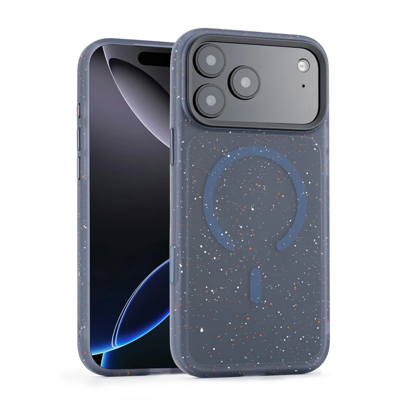Aktiver Touch-Kameraknopf für MagSafe Stoßfeste Hülle für iPhone 18Pro Max Air 17 18 Pro Durchscheinende Kabellose Lade-PC-Hülle – Detail 11
