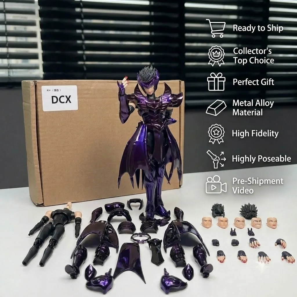

[In Stock]Saint Seiya RH Earthly Searching Star Bat Wimber The Lost Canvas Myth Cloth EXM Knights of the Zodiac Metal Armor Toy