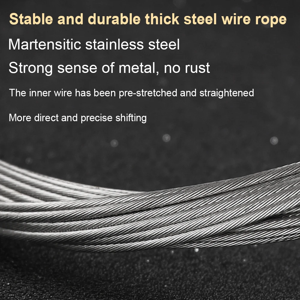 Motorcycle Throttle Oil Cable Line Motocross 900mm 1000mm 1100mm Straight Head Oil Cable for KLX110 ATV Pit Dirt Bike