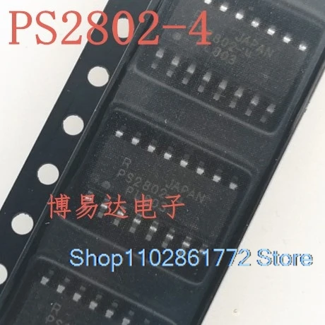 (10PCS/LOT)  PS2802-4 PS2802 SOP16