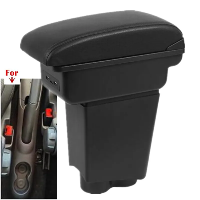 Für Fiat 500 Armlehnenbox, für FIAT 500 Auto-Armlehne 2000-2011, Auto-Aufbewahrungsbox, spezielle Nachrüstteile, Innenraum-Autozubehör