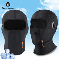 WEST BIKING Summer Cycling Cap Cooling Anti-UV Balaclava Men Full Face Mask Bicycle Motorcycle Running Sport Gear Equipment