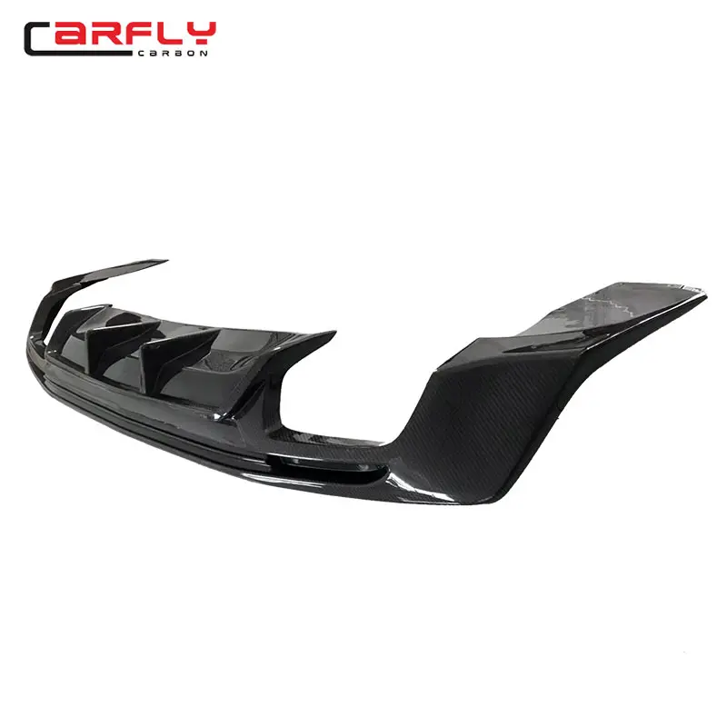 الناشر الخلفي من ألياف الكربون على الطراز الساخن لكامارو يمكن أن يناسب فقط 2016 2017 LS/LT SS #6