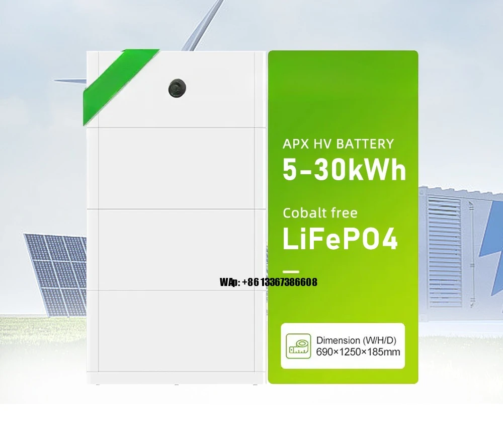 

IP66 APX High Voltage Battery 5kWh 10kWh 20kWh 30kWh Solar Storage Home Battery