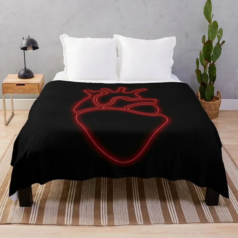 

PNL Heart Throw Blanket All Season Soft Lightweight Blanket for Home