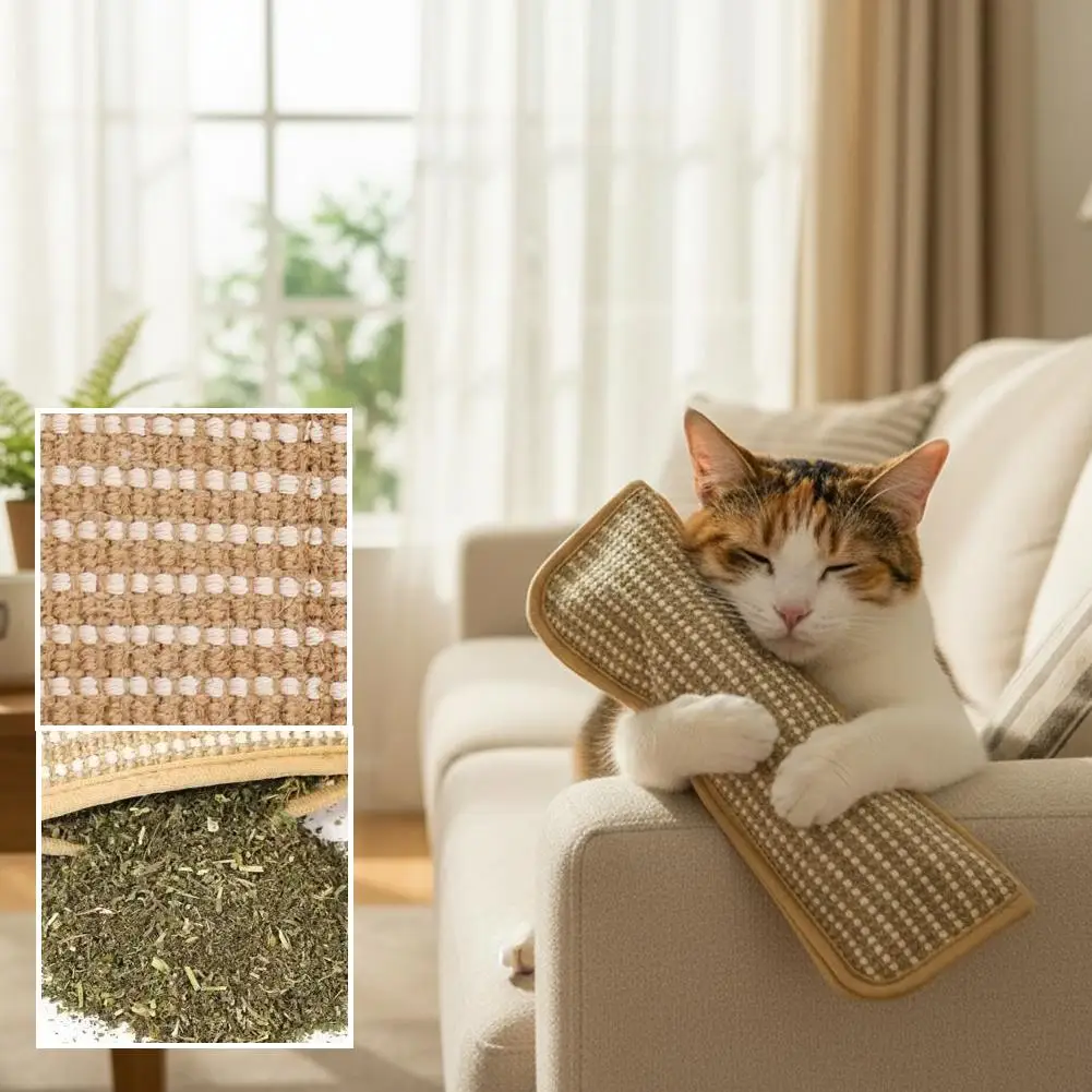 NEW Cat Scratcher Interactive Toys for Cat Catnip Pillow Kitten Claw Grinder Scratching Post for Cats Chew Bite Toys Catnip Toy