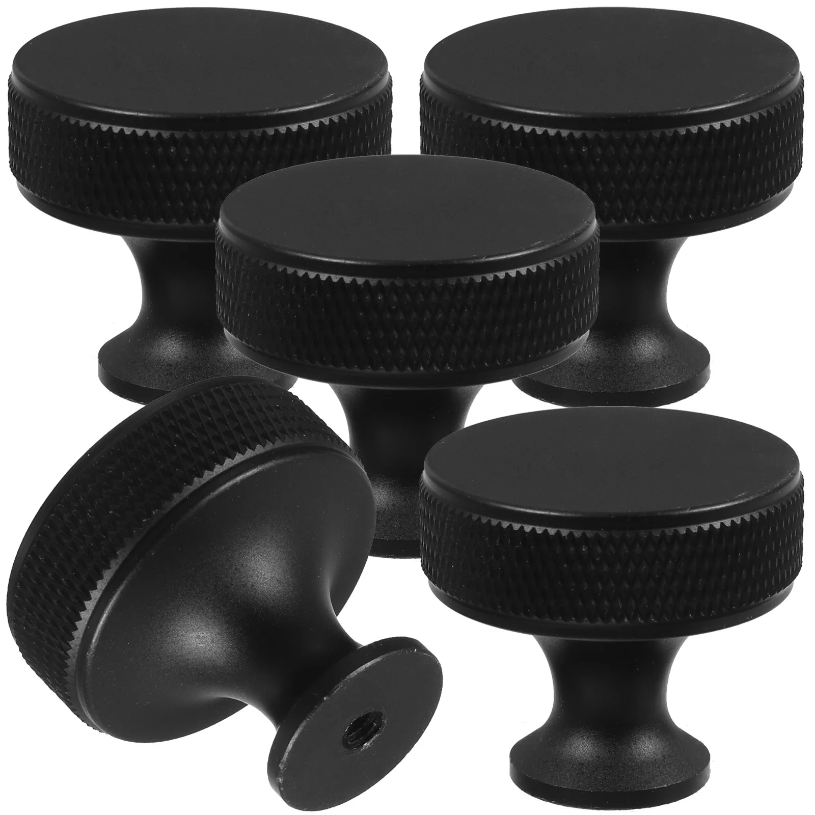 

5Pcs Metal Pulls for Dresser High Durability Aluminum Alloy Cabinet Handles Modern Stylish Design for Various Interiors